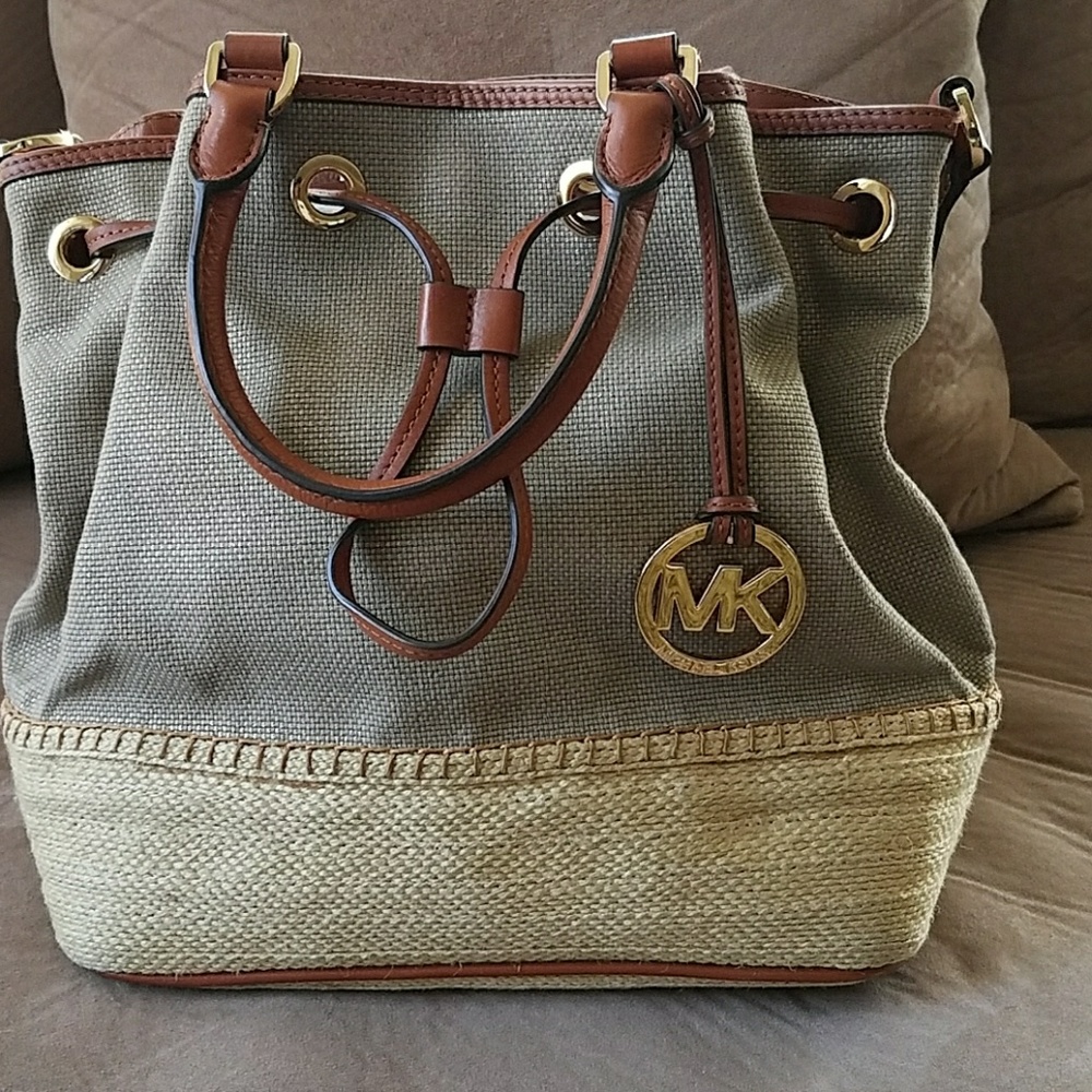 Michael Kors Canvas Satchel